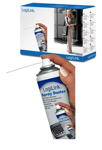 Logilink   Cleaning Duster Spray (400 ml)   Compressed air cleaner   400 ml - Image 1