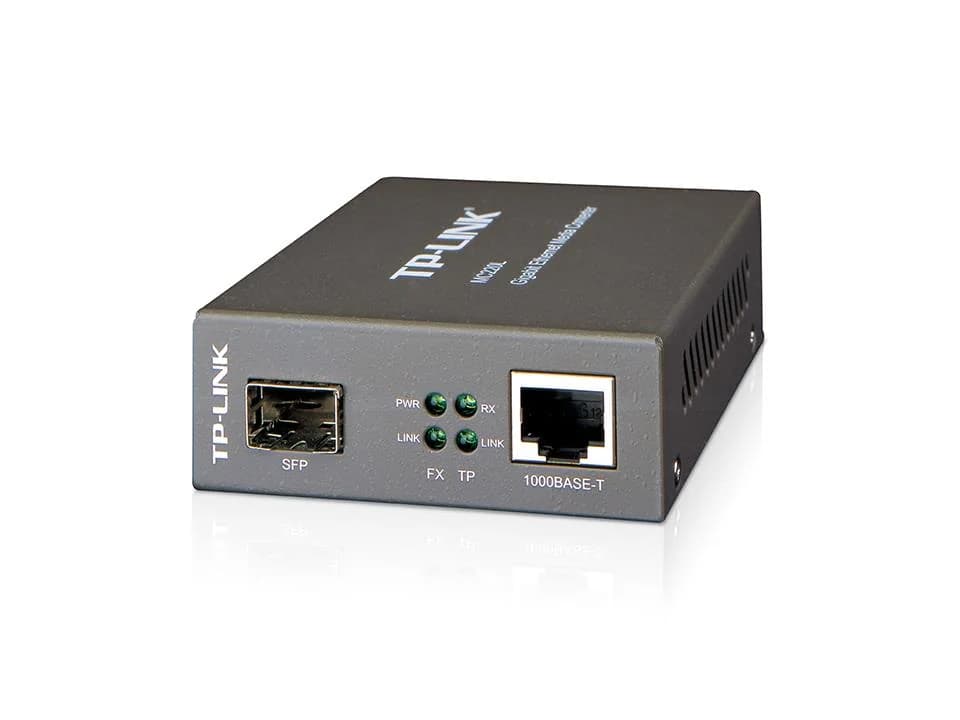 NET MEDIA CONVERTER 10KM/FX-SX/LX/LH MC220L TP-LINK - Image 1