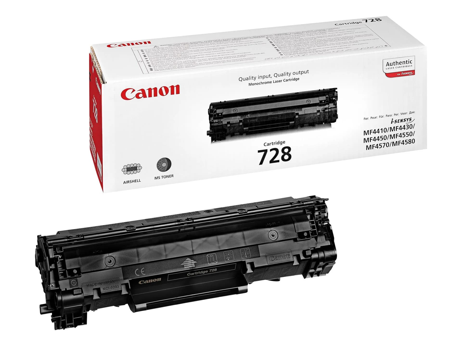TONER BLACK 728/3500B002 CANON - Image 1
