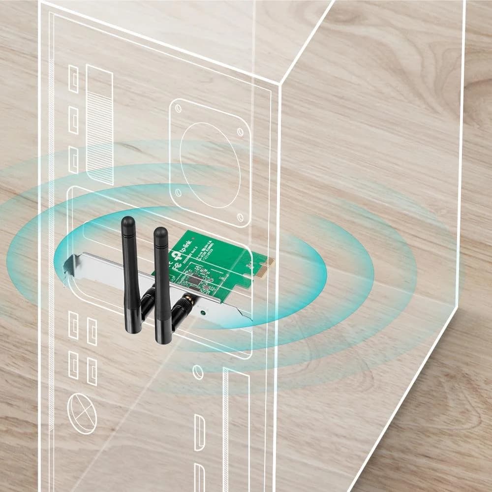 WRL ADAPTER 300MBPS PCIE/TL-WN881ND TP-LINK - Image 3