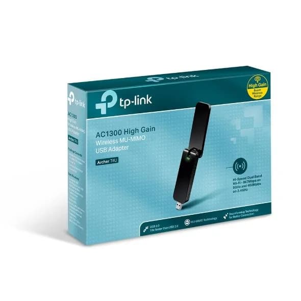 WRL ADAPTER 1300MBPS USB/DUAL BAND ARCHER T4U TP-LINK - Image 3