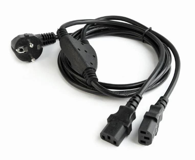 CABLE POWER SPLITTER VDE 2M/PC-186-ML6 GEMBIRD - Image 1