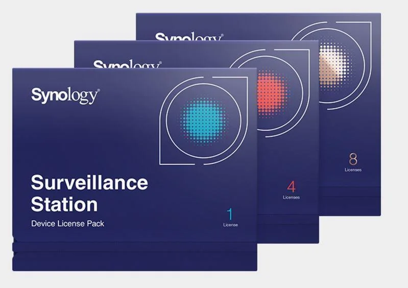 SOFTWARE LIC /SURVEILLANCE/STATION PACK4 DEVICE SYNOLOGY - Image 1