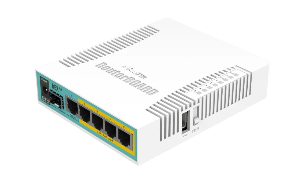 NET ROUTER 10/100/1000M 5PORT/HEX POE RB960PGS MIKROTIK - Image 1