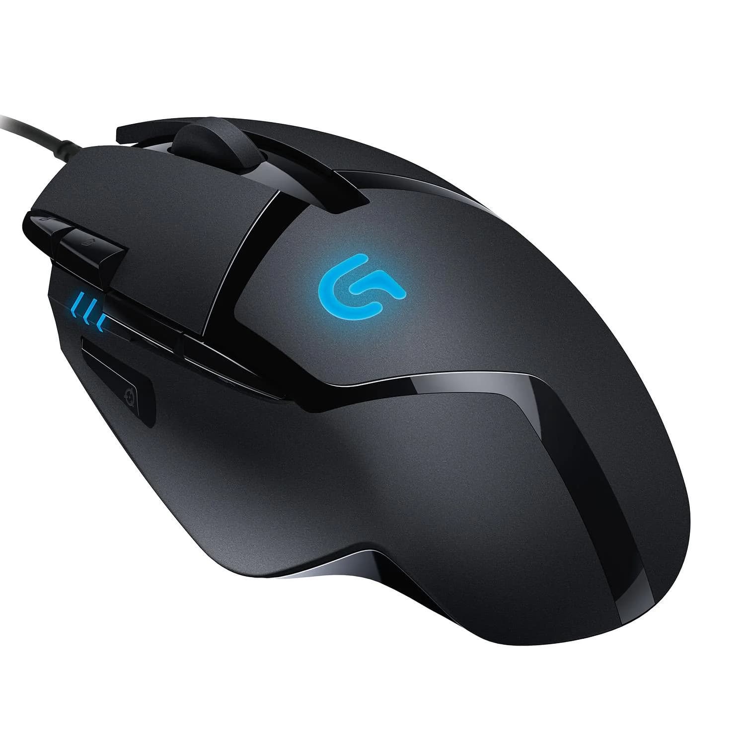 MOUSE USB OPTICAL G402/BLACK 910-004068 LOGITECH - Image 1