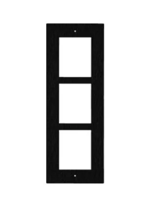 ENTRY PANEL 3MOD. FLUSH FRAME/BLACK/ IP VERSO 9155013B 2N - Image 1