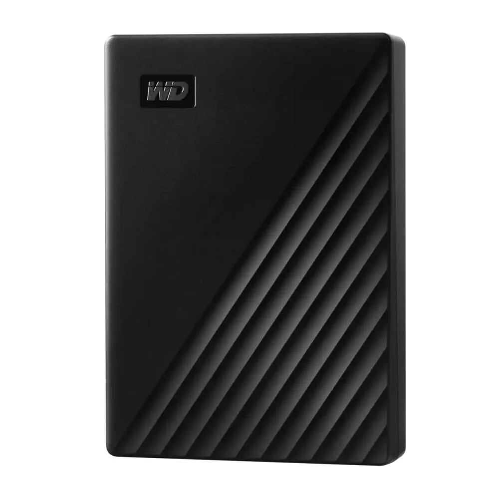 External HDD|WESTERN DIGITAL|My Passport|4TB|USB 2.0|USB 3.0|USB 3.2|Colour Black|WDBPKJ0040BBK-WESN - Image 1