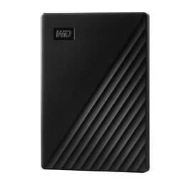 External HDD WESTERN DIGITAL My Passport 5TB USB 2.0 USB 3.0 USB 3.2 Colour Black WDBPKJ0050BBK-WESN - Image 1