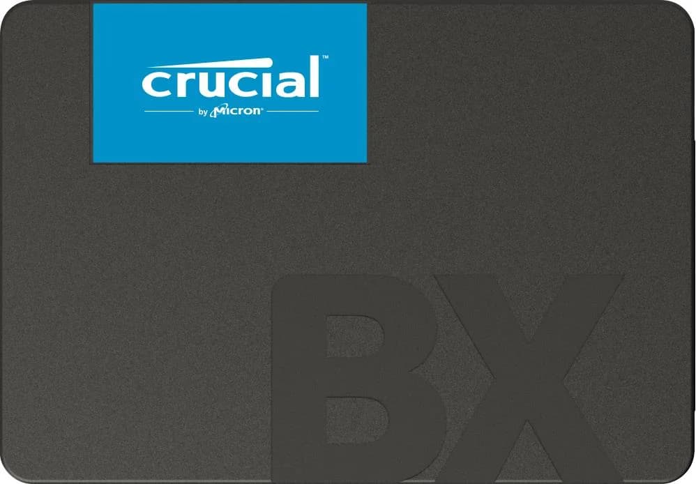 SSD CRUCIAL BX500 2TB SATA 3.0 Write speed 500 MBytes/sec Read speed 540 MBytes/sec 2,5" TBW 720 TB MTBF 1500000 hours CT2000BX500SSD1 - Image 1