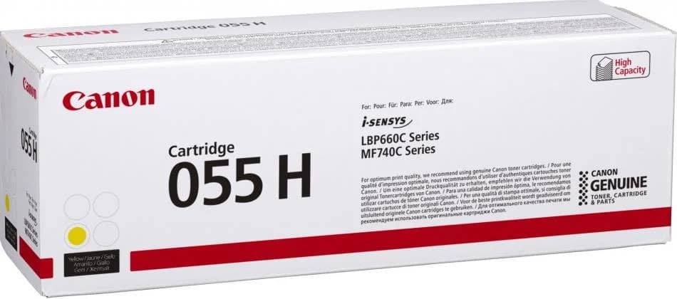 TONER YELLOW 5.9K CRG-055HY/3017C002 CANON - Image 1