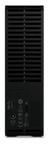 External HDD|WESTERN DIGITAL|Elements Desktop|12TB|USB 3.0|Drives 1|Black|WDBWLG0120HBK-EESN - Image 2