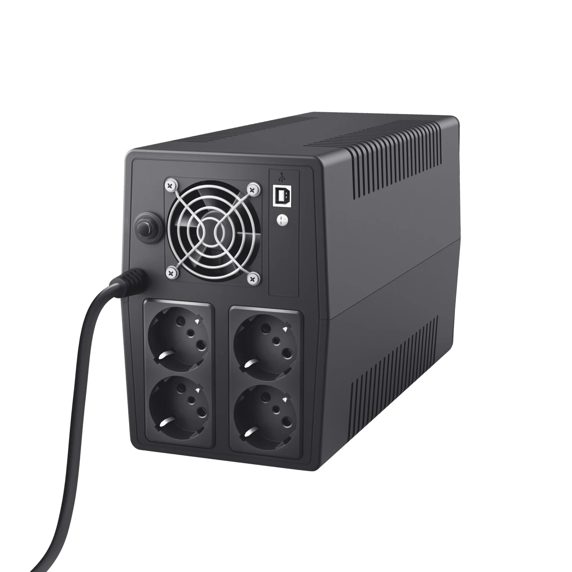 UPS TRUST 900 Watts 1500 VA Wave form type Simulated sinewave Desktop/pedestal 23505 - Image 2
