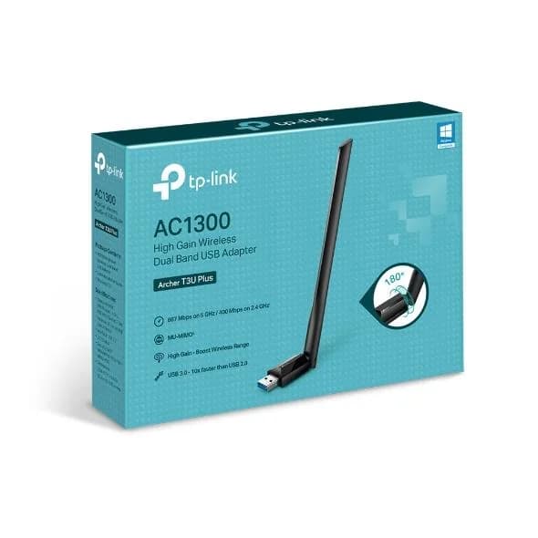 WRL ADAPTER 1300MBPS USB/ARCHER T3U PLUS TP-LINK - Image 2