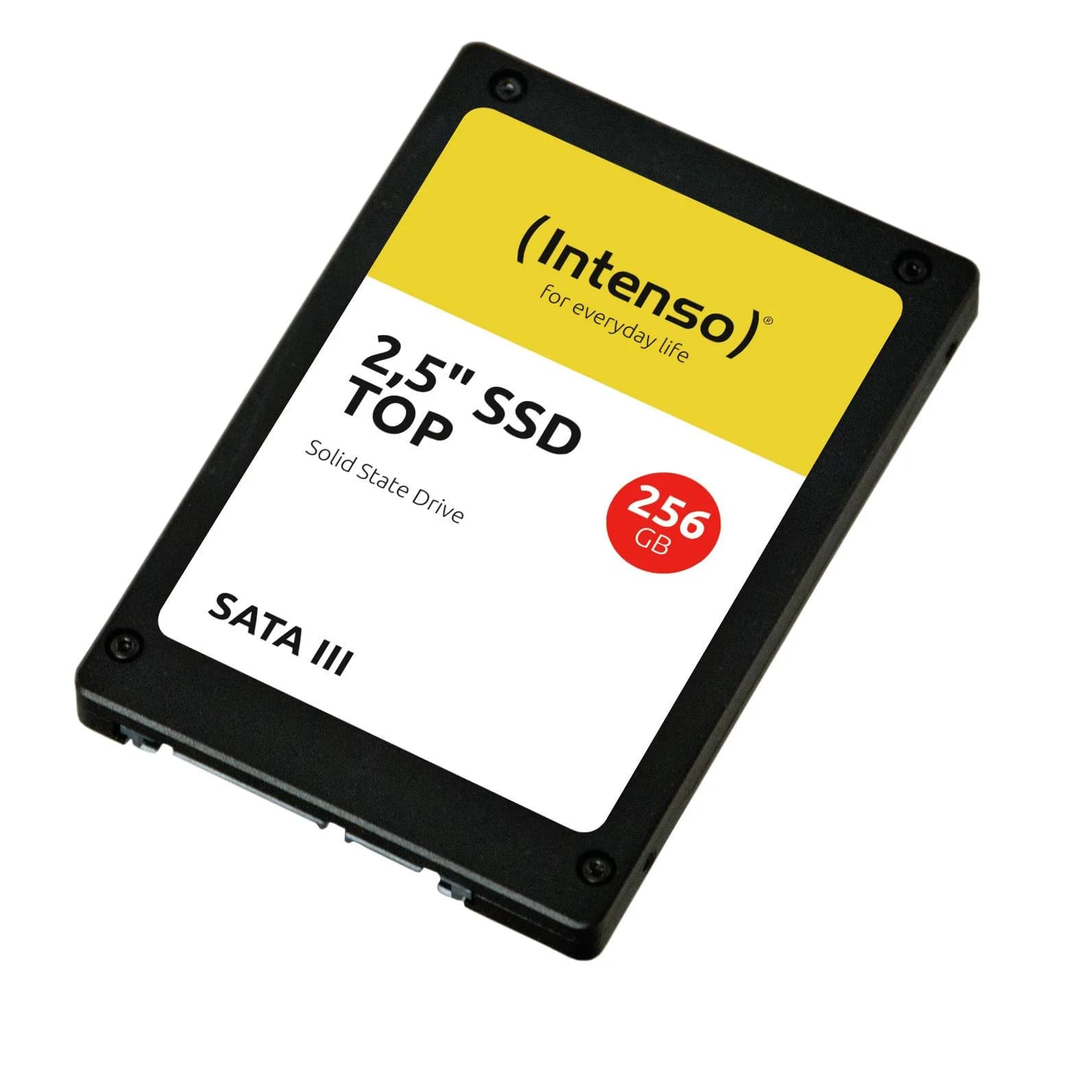 SSD INTENSO 256GB SATA 3.0 SLC Write speed 500 MBytes/sec Read speed 520 MBytes/sec 2,5" 3812440 - Image 1