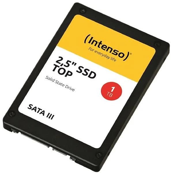 SSD INTENSO 1TB SATA 3.0 SLC Write speed 500 MBytes/sec Read speed 520 MBytes/sec 2,5" 3812460 - Image 1
