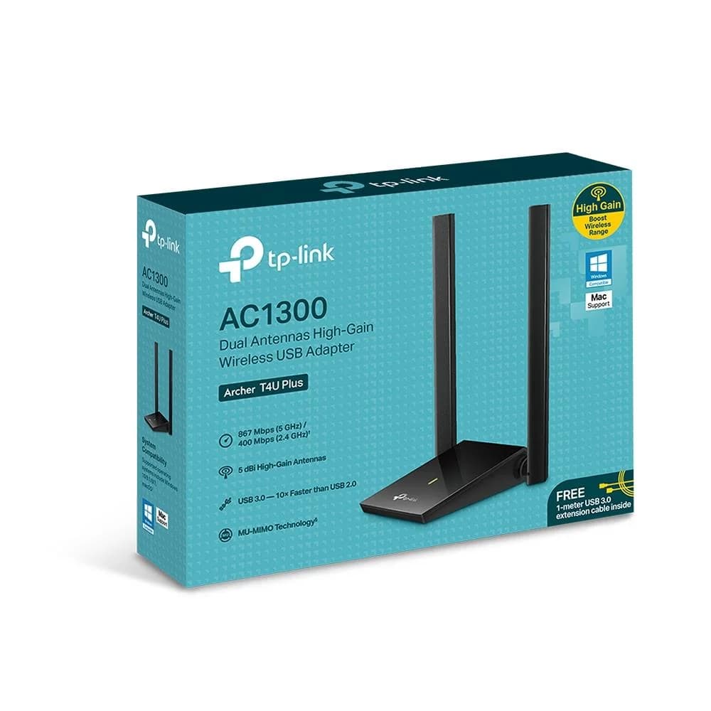 WRL ADAPTER 1300MBPS USB DUAL/BAND ARCHER T4U PLUS TP-LINK - Image 5