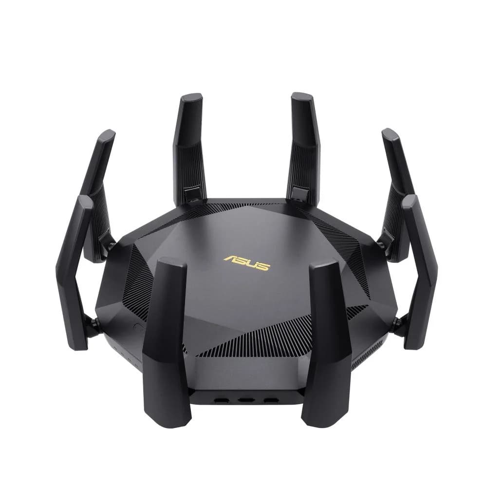 Wireless Router ASUS 6000 Mbps Mesh Wi-Fi 6 USB 3.1 9x10/100/1000M 1x10GbE 1xSPF+ Number of antennas 8 RT-AX89X - Image 1