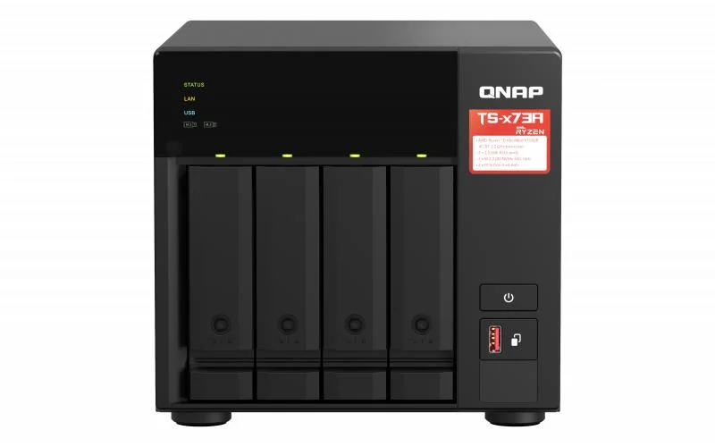 NAS STORAGE TOWER 4BAY 8GB/TS-473A-8G QNAP - Image 1