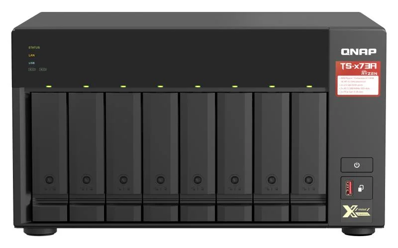 NAS STORAGE TOWER 8BAY 8GB/TS-873A-8G QNAP - Image 1
