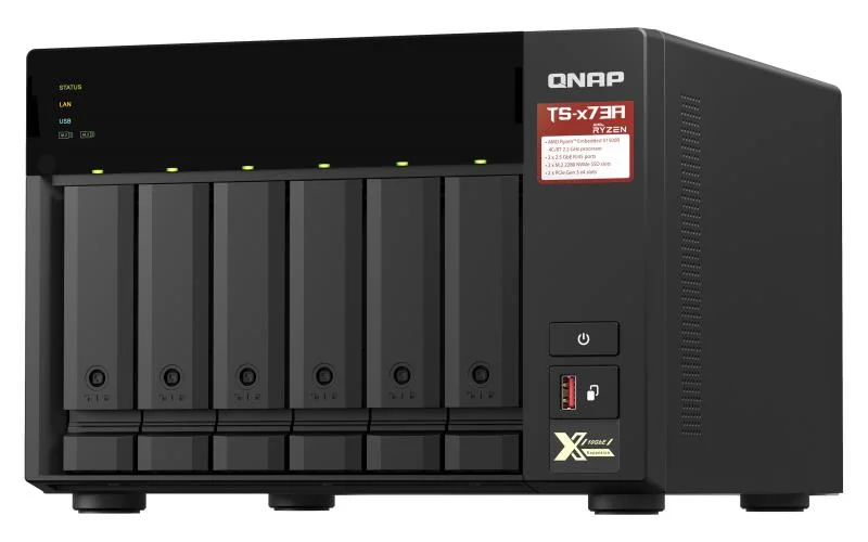 NAS STORAGE TOWER 6BAY 8GB/TS-673A-8G QNAP - Image 3