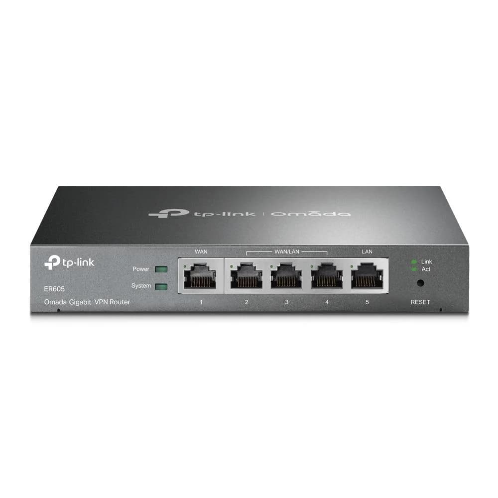 NET ROUTER 1000M 5P VPN/OMADA ER605 TP-LINK - Image 1
