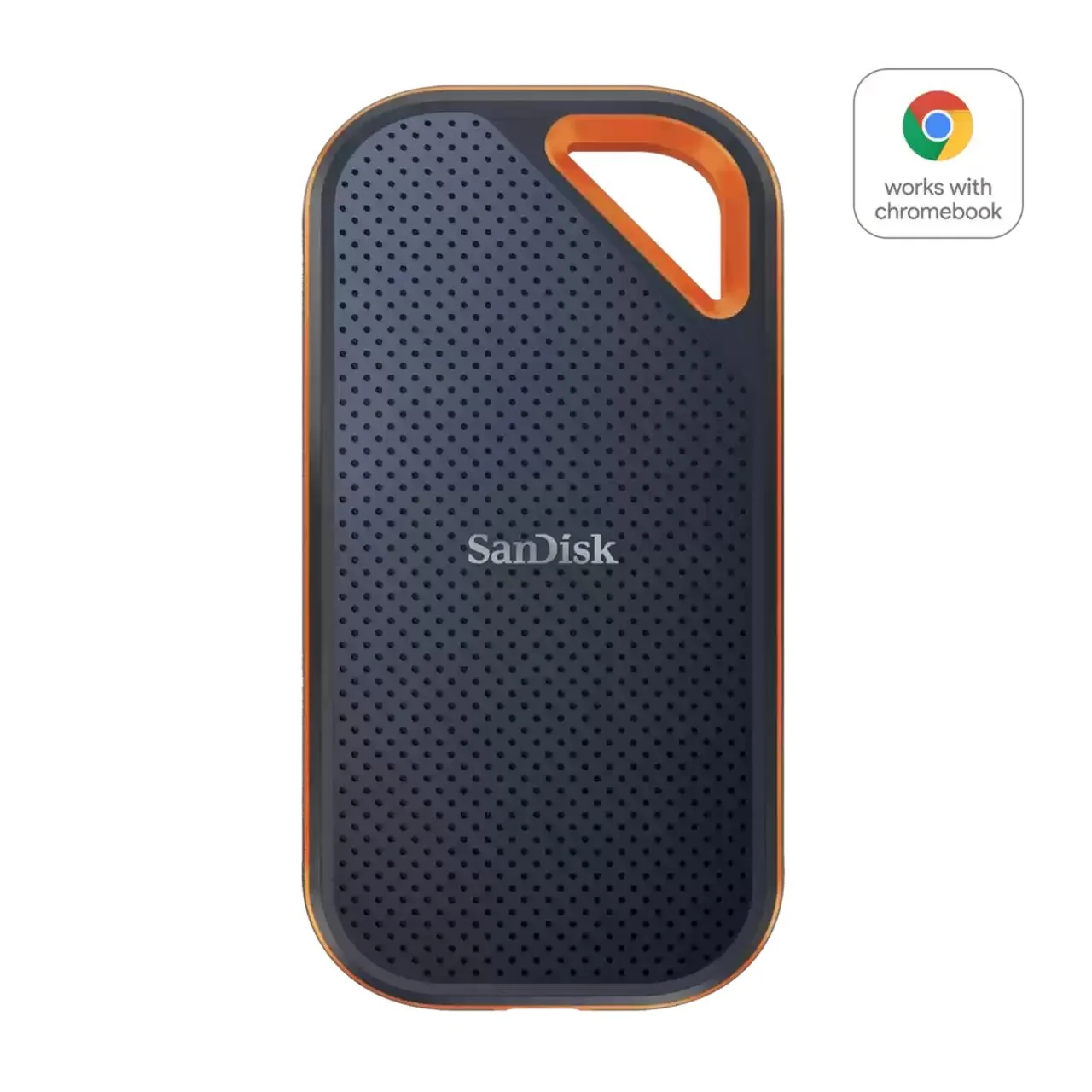 External SSD|SANDISK|Extreme Pro|2TB|Write speed 2000 MBytes/sec|Read speed 2000 MBytes/sec|Proprietary|SDSSDE81-2T00-G25 - Image 1