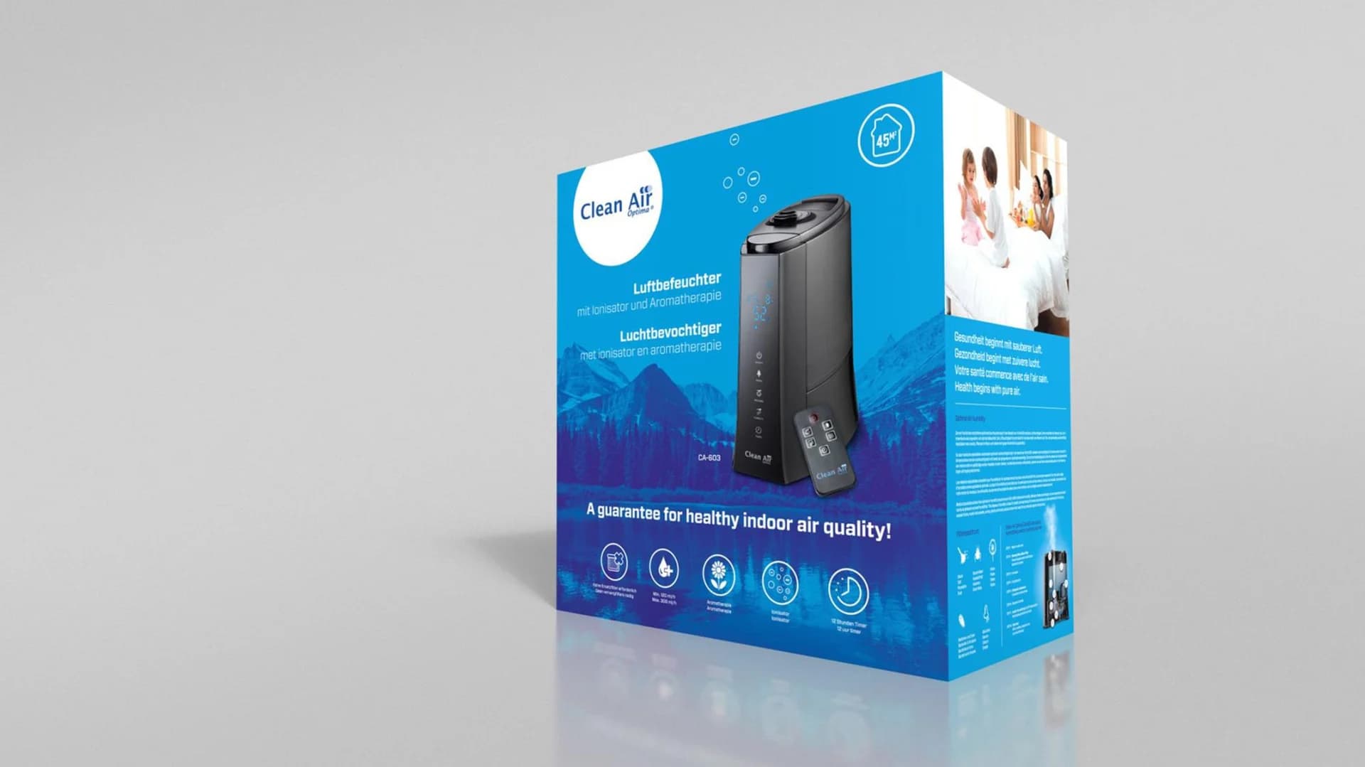 HUMIDIFIER WITH IONIZER/CA-603 CLEAN AIR OPTIMA - Image 9