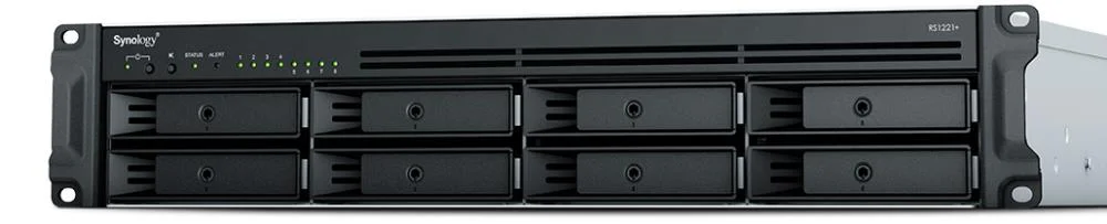 NAS STORAGE RACKST 8BAY 2U/NO HDD RS1221RP+ SYNOLOGY - Image 1