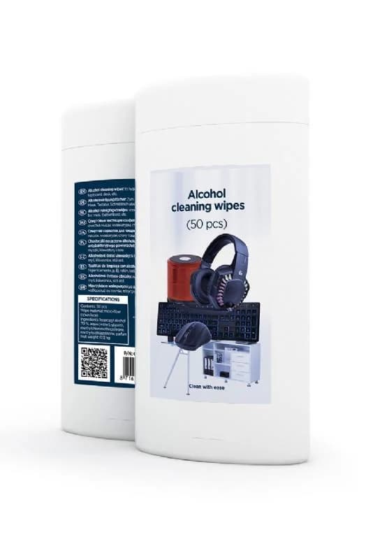 CLEANING WIPES 50PCS/CK-AWW50-01 GEMBIRD - Image 1