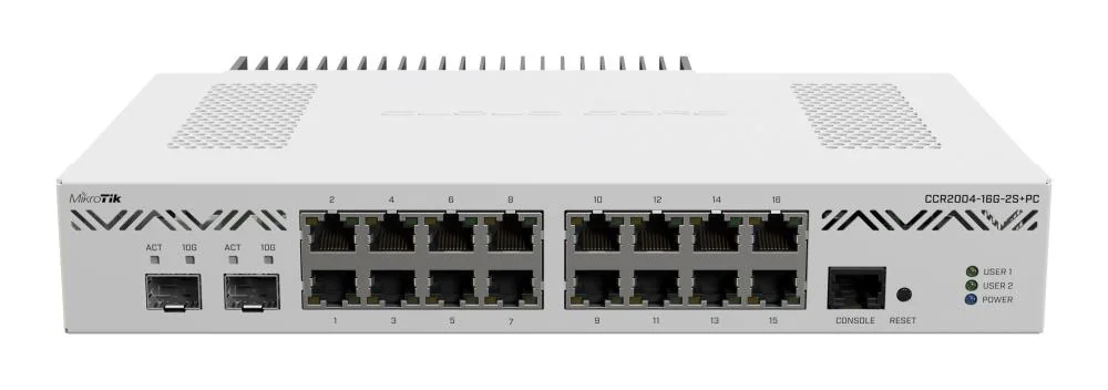 NET ROUTER 1000M 16PORT/CCR2004-16G-2S+PC MIKROTIK - Image 1