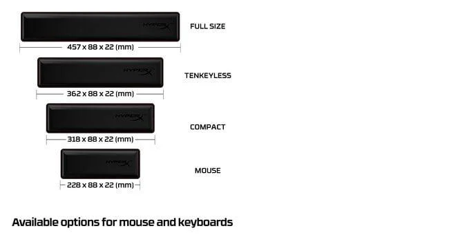 KEYBOARD ACC WRIST REST/TENKEYLESS HYPERX - Image 11