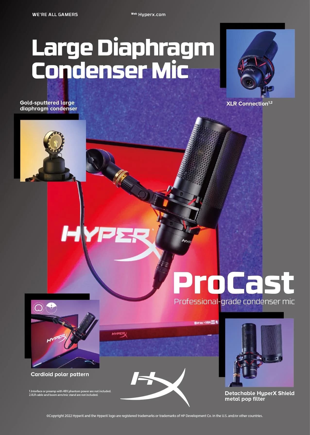 MICROPHONE PROCAST/699Z0AA HYPERX - Image 18
