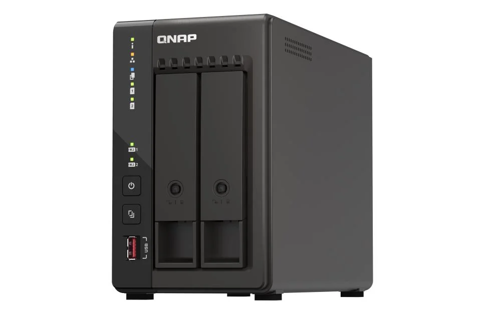 NAS STORAGE TOWER 2BAY/TS-253E-8G QNAP - Image 1