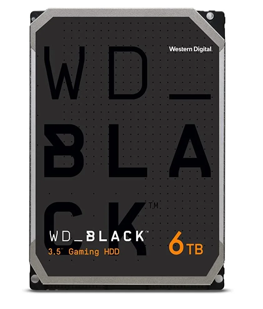HDD|WESTERN DIGITAL|Black|6TB|SATA|128 MB|7200 rpm|3,5"|WD6004FZWX - Image 1