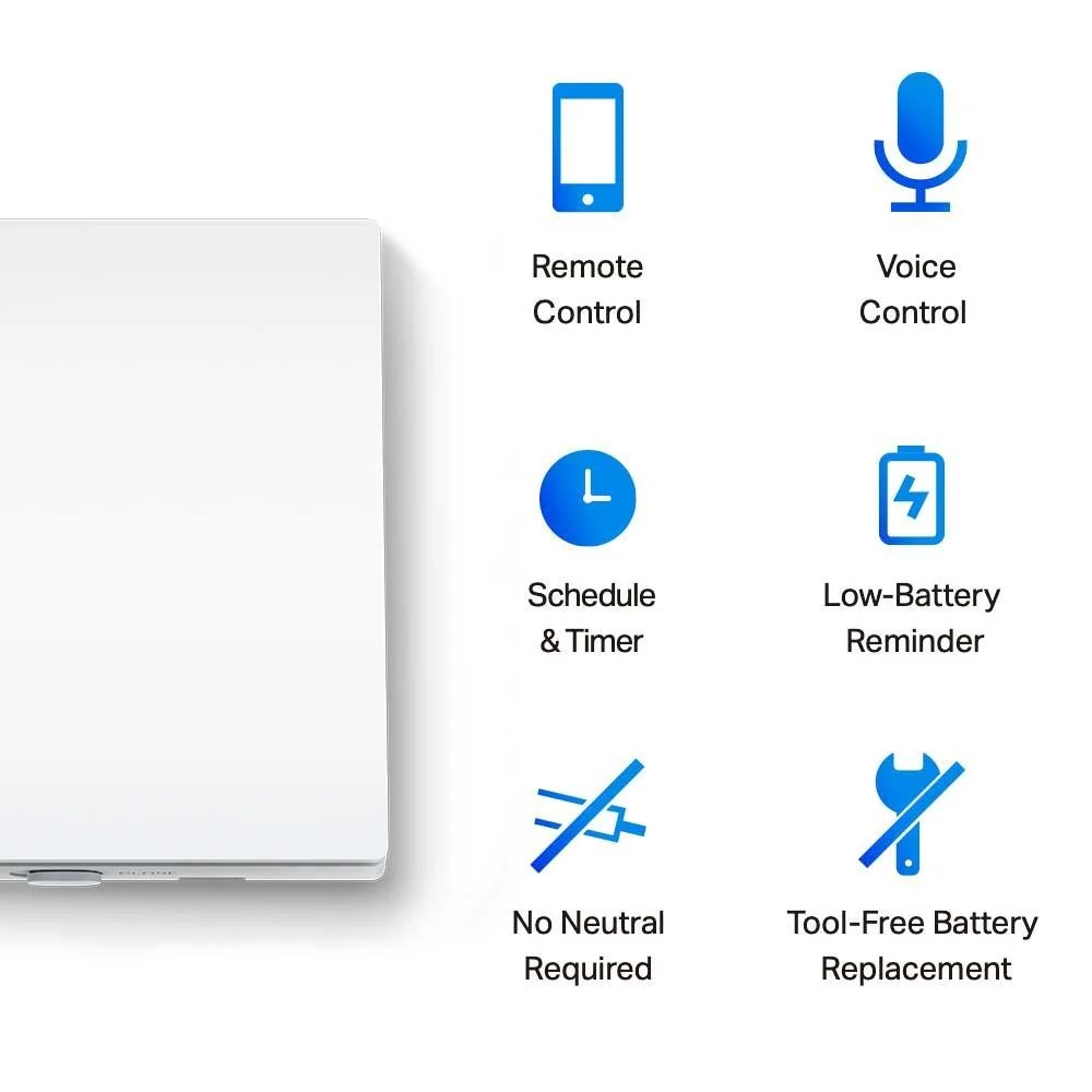 Smart Home Device|TP-LINK|TAPO S210|White|TAPOS210 - Image 2