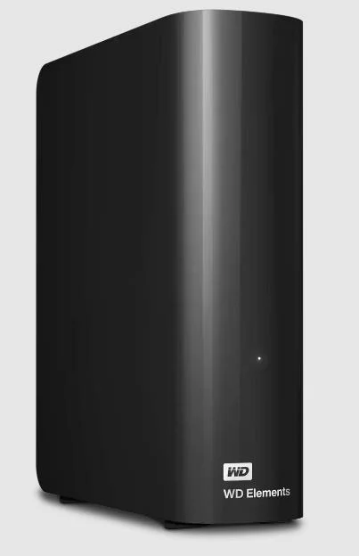 External HDD WESTERN DIGITAL Elements Desktop WDBWLG0200HBK-EESN 20TB USB 3.0 Drives 1 Black WDBWLG0200HBK-EESN - Image 3