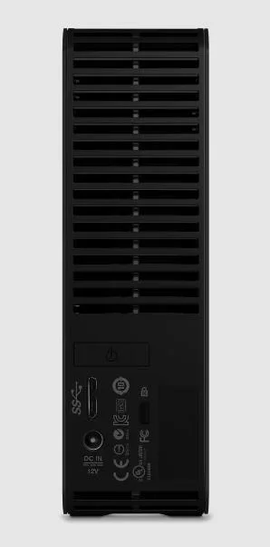 External HDD WESTERN DIGITAL Elements Desktop WDBWLG0200HBK-EESN 20TB USB 3.0 Drives 1 Black WDBWLG0200HBK-EESN - Image 4