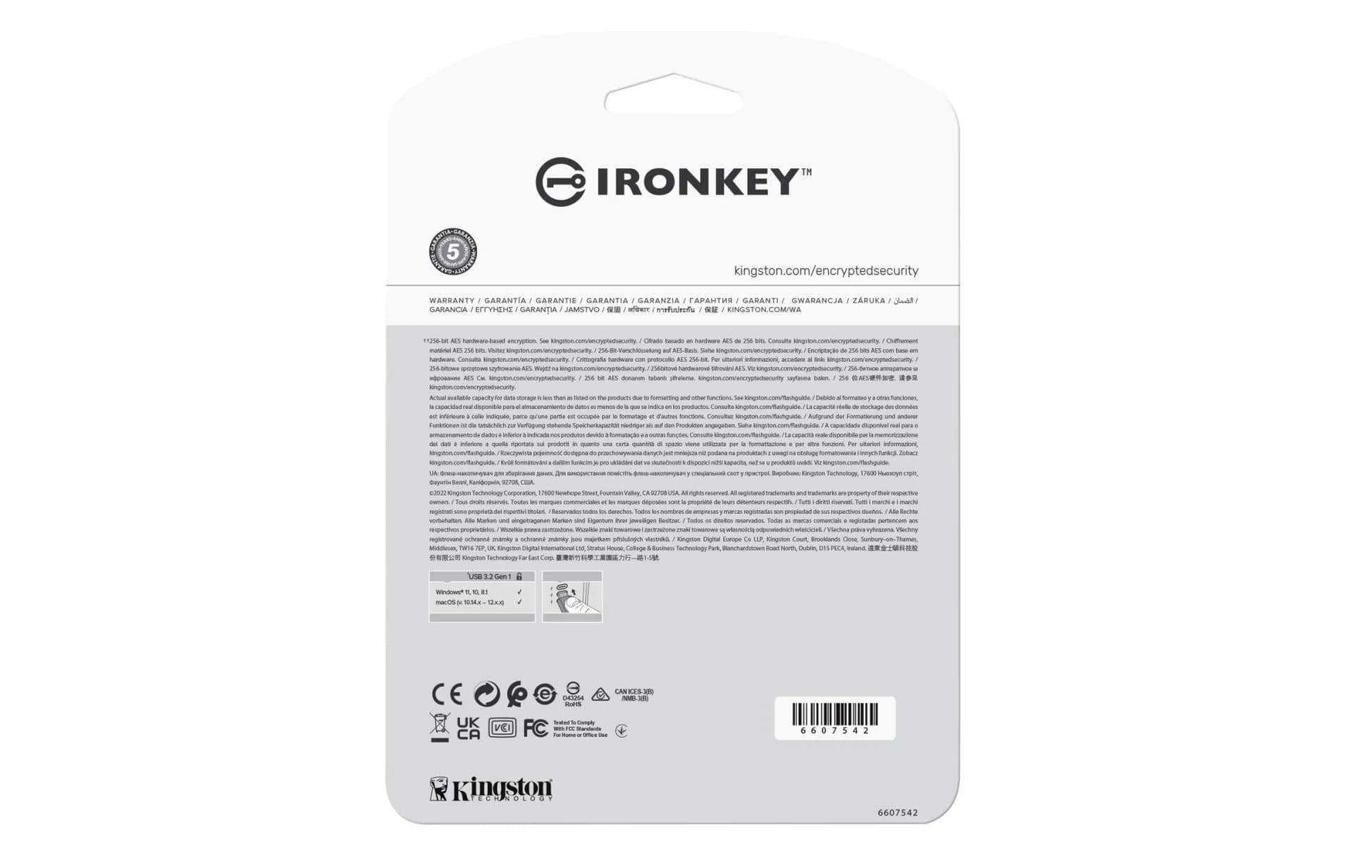 MEMORY DRIVE FLASH USB-C 64GB/IKVP50C/64GB KINGSTON - Image 4