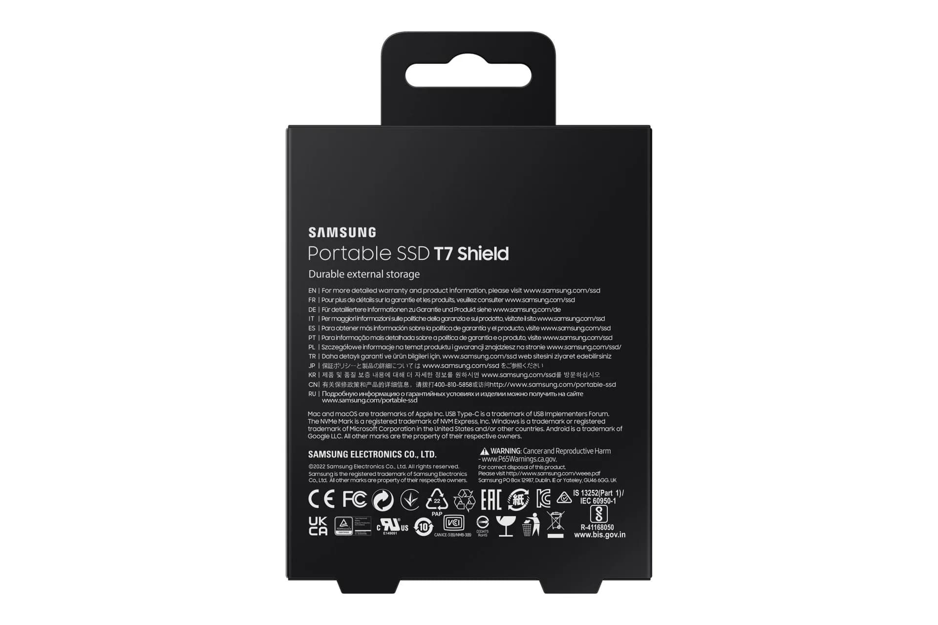 External SSD SAMSUNG T7 4TB USB 3.2 Write speed 1000 MBytes/sec Read speed 1050 MBytes/sec MU-PE4T0S/EU - Image 9