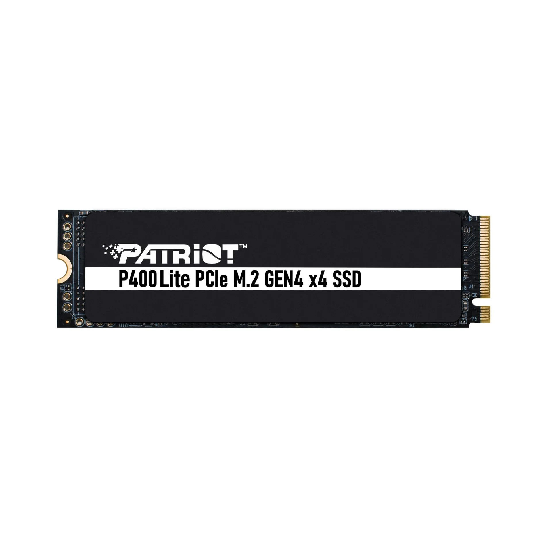 SSD PATRIOT P400 Lite 1TB M.2 PCIE NVMe Write speed 2700 MBytes/sec Read speed 3500 MBytes/sec 3.8mm P400LP1KGM28H - Image 1