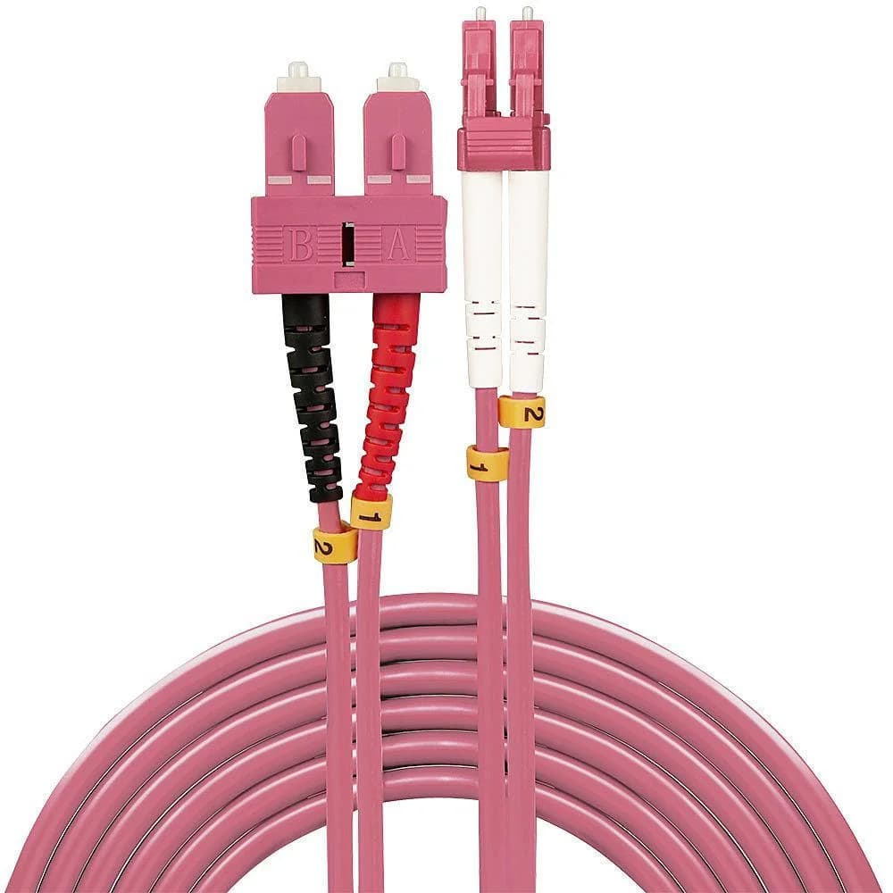 CABLE FIBRE OPTIC LC/SC OM4/2M 46361 LINDY - Image 2
