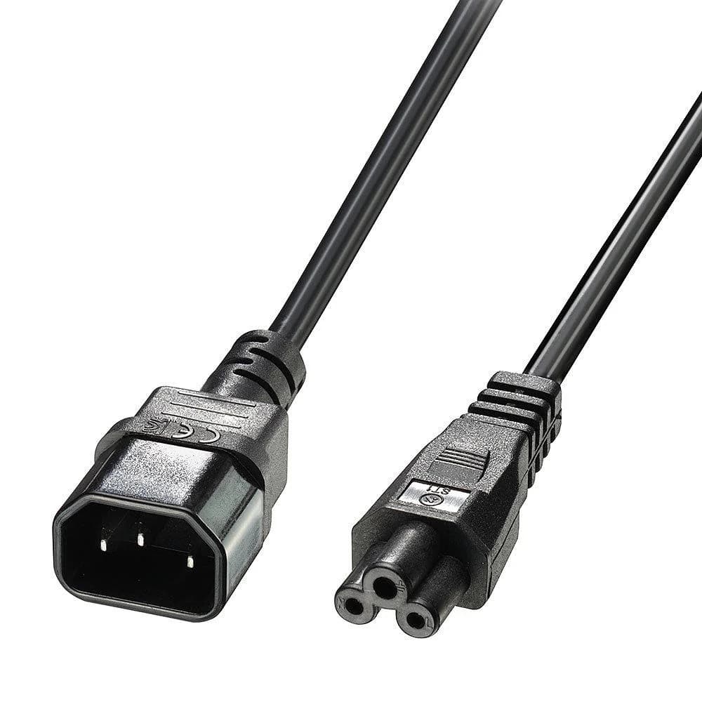 CABLE POWER IEC C14 TO IEC C5/2M 30341 LINDY - Image 1
