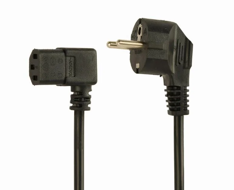 CABLE POWER ANGLED VDE 1.5M/PC-186A-VDE1B-1.5M GEMBIRD - Image 1