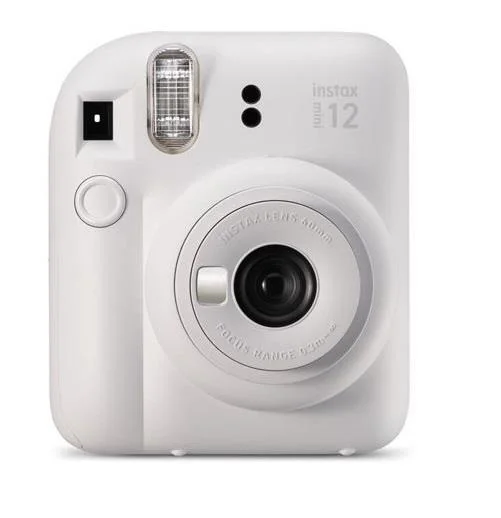 CAMERA INSTANT W/10SH GLOSSY/INSTAX MINI 12 WHITE FUJIFILM - Image 1