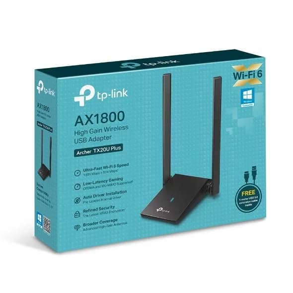 WRL ADAPTER 1800MBPS USB/ARCHER TX20U PLUS TP-LINK - Image 4