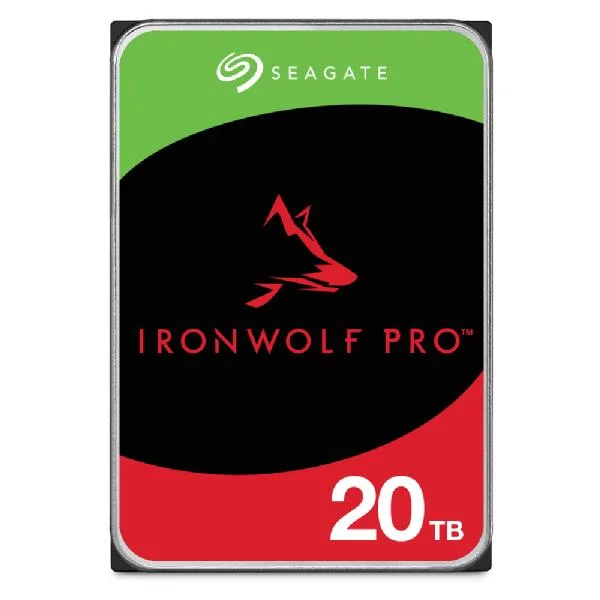 HDD SEAGATE IronWolf Pro 20TB SATA 256 MB 7200 rpm 3,5" ST20000NT001 - Image 1
