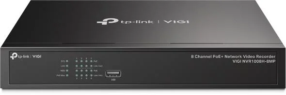 NET VIDEO RECORDER 8CH POE+/VIGI NVR1008H-8MP TP-LINK - Image 1