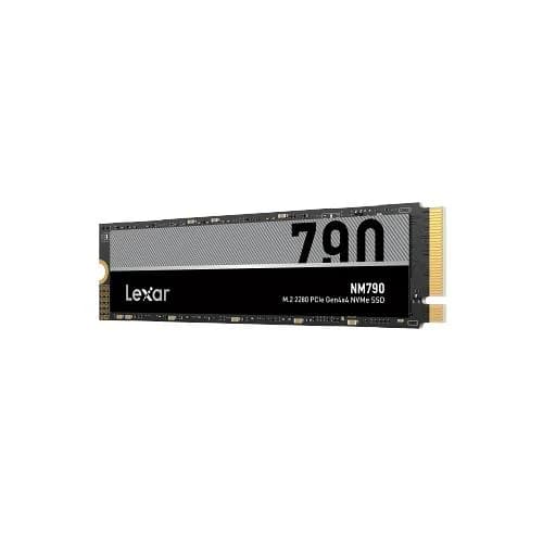 SSD LEXAR NM790 512GB M.2 PCIe Gen4 NVMe Write speed 4400 MBytes/sec Read speed 7200 MBytes/sec 2.45mm TBW 500 TB MTBF 1500000 hours LNM790X512G-RNNNG - Image 2