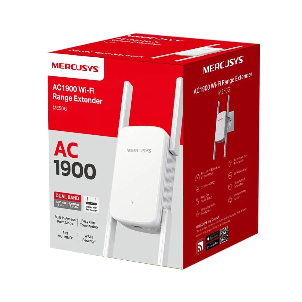 WRL RANGE EXTENDER 1900MBPS/ME50G MERCUSYS | DADO.LV