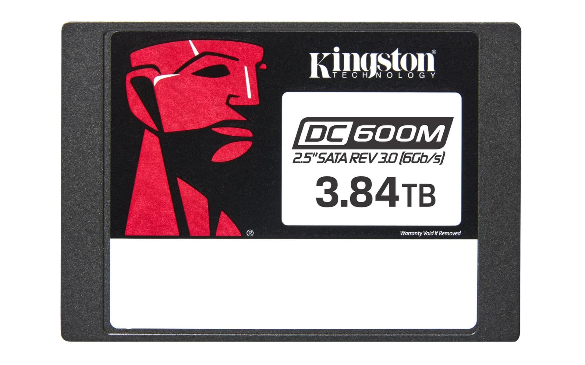 SSD KINGSTON 7008xTBW rating MTBF 2000000 h Read speed 560 MB/s Write speed 530 MB/s Serial ATA III 2.5" 3840 GB DC600M SEDC600M/3840G - Image 1